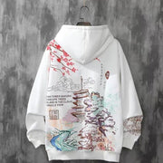 Loose Hooded Loose Top Trendy Brand Hip-Hop Student Jacket