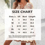 Women's Elegant V-Neck Fringe Bow Floral Print Dress Long Sleeve Comfortable Spring&Summer Dress