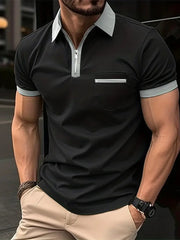 Men's Daily Casual Chest Pocket Short Sleeve