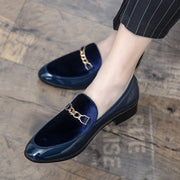 Pointed Casual Leather Shoes Men's Shoes