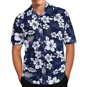 Men's Shirt Printed Beach Short Sleeve Top