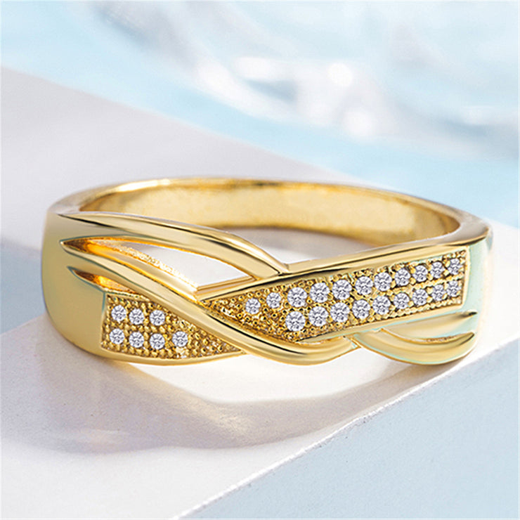Fashion New Creative Ribbon Women's Ring