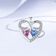 Fashion Elegant Jewelry Ornament Heart To Heart Necklace For Women
